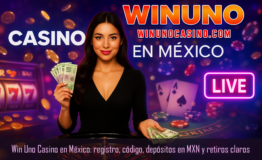 Win Uno Casino en México: registro, código, depósitos en MXN y retiros claros